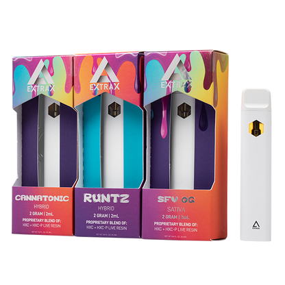 Delta Extrax HXC + HXC-P Live Resin Disposable 2G