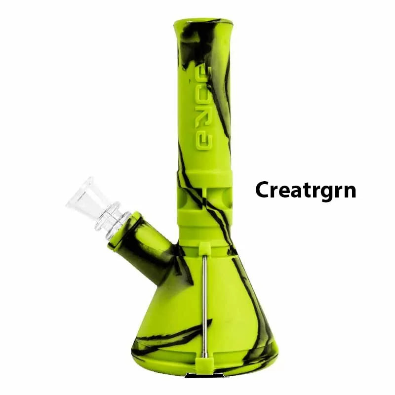 Eyce Silicone Waterpipe With Mini Beaker - 7.5 Inch