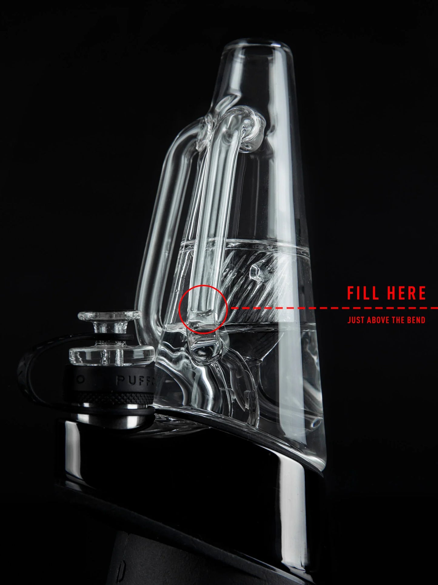 Puffco Ryan Fitt Recycler Glass