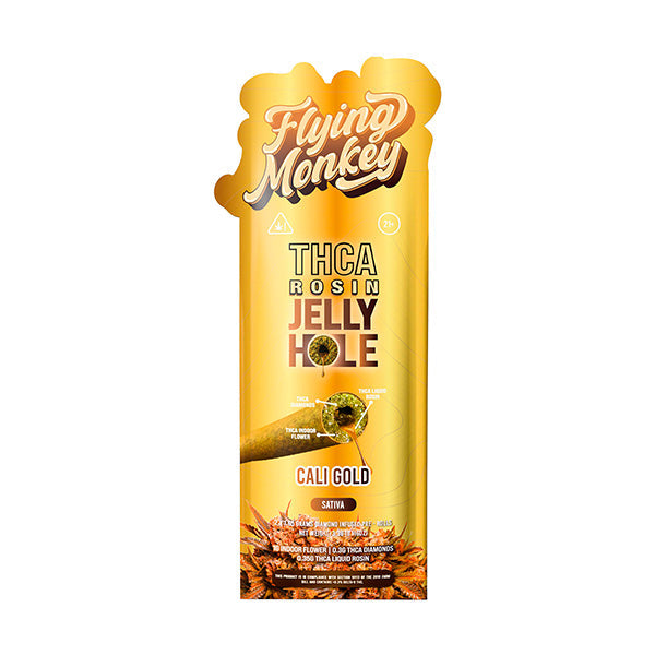 Flying Monkey THCA Rosin Jelly Hole Pre-Rolls | (2PK) 3.3g