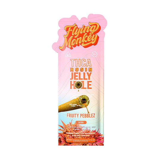 Flying Monkey THCA Rosin Jelly Hole Pre-Rolls | (2PK) 3.3g