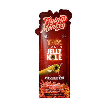 Flying Monkey THCA Rosin Jelly Hole Pre-Rolls | (2PK) 3.3g