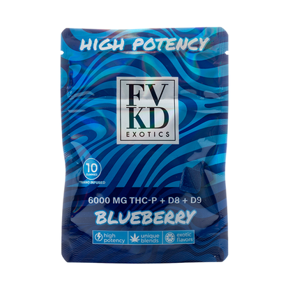 FVKD Exotics THCP + D8 + D9 Gummies 6000mg