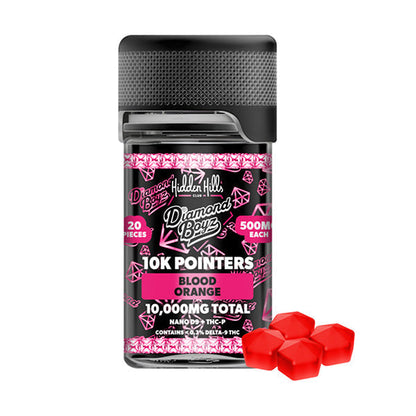 Hidden Hills Diamond Boyz 10K Pointers Gummies | (20ct) 10000mg