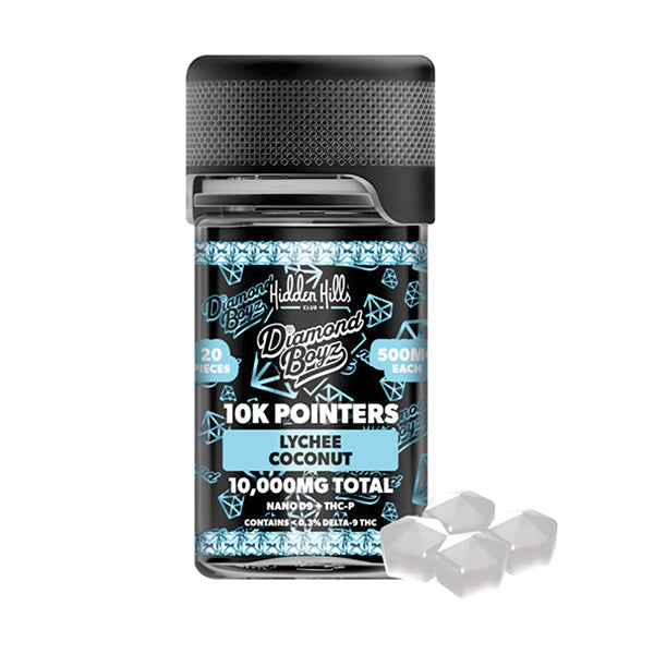 Hidden Hills Diamond Boyz 10K Pointers Gummies | (20ct) 10000mg