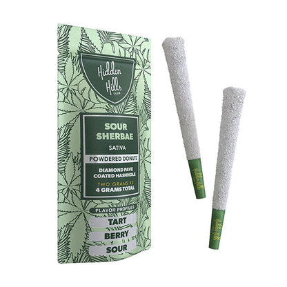 Hidden Hills Powdered Donutz Coated Hashhole | (2ct) 4g