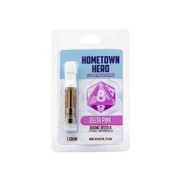 Hometown Hero Delta 8 THC Carts – 1g