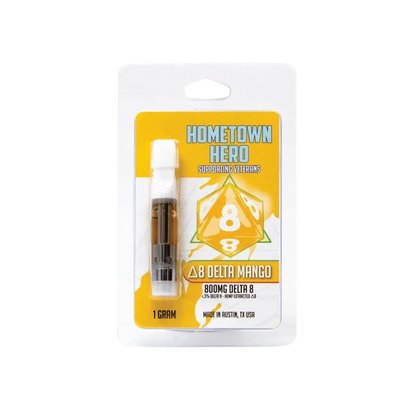 Hometown Hero Delta 8 THC Carts – 1g