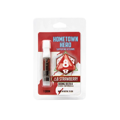 Hometown Hero Delta 8 THC Carts – 1g