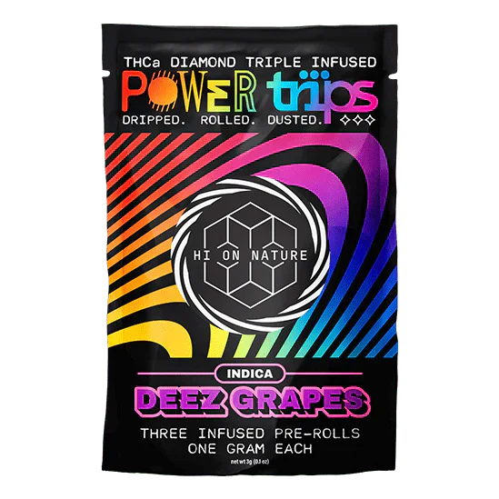 Hi on Nature THCA Diamond Triple Infused Pre-Rolls 3ct