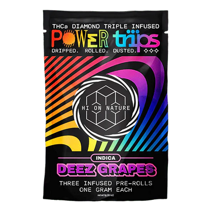 Hi on Nature THCA Diamond Triple Infused Pre-Rolls 3ct