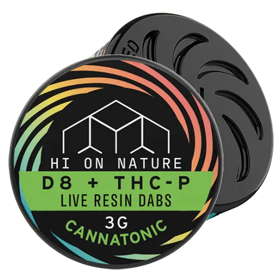 Hi on Nature D8 + THC-P 3g Dab