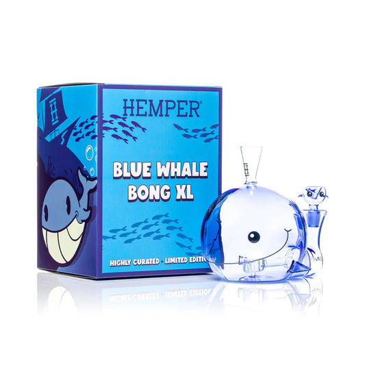 HEMPER 6.25" Blue Whale XL Bong
