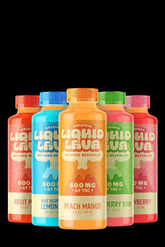 LIQUID LAVA INFUSED BEVERAGE : 500mg D9