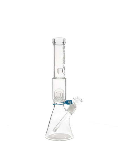 Cookies 17'' Beaker 2 Da Dome Waterpipe - Clear Logo
