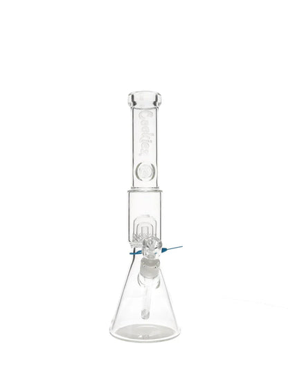 Cookies 17'' Beaker 2 Da Dome Waterpipe - Clear Logo