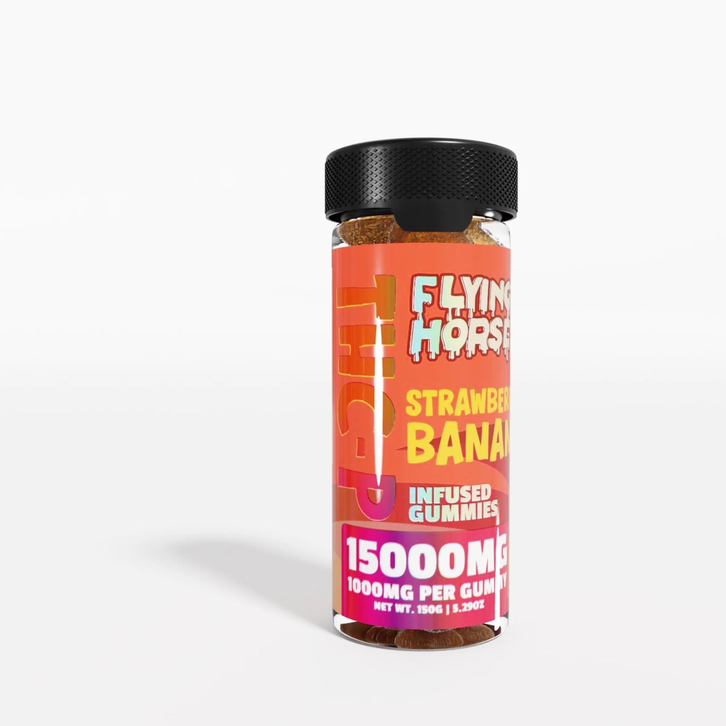 Flying Horse Exotic Blend Gummies 15000mg THCA