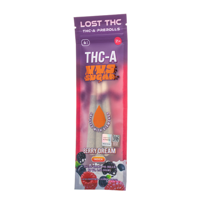Lost THC THC-A VVS Sugar Pre Rolls 4.95G