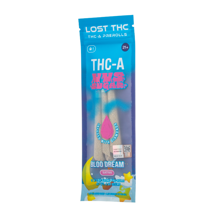 Lost THC THC-A VVS Sugar Pre Rolls 4.95G