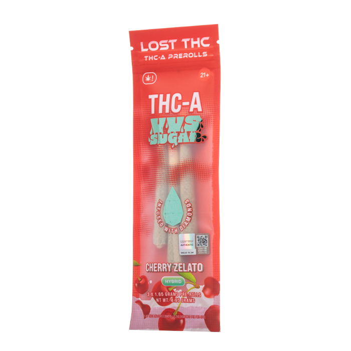 Lost THC THC-A VVS Sugar Pre Rolls 4.95G