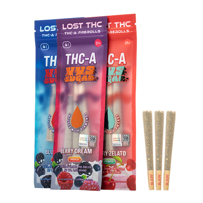 Lost THC THC-A VVS Sugar Pre Rolls 4.95G