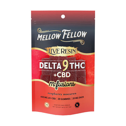 Mellow Fellow Live Resin Delta-9 Gummies | (20ct) 400mg