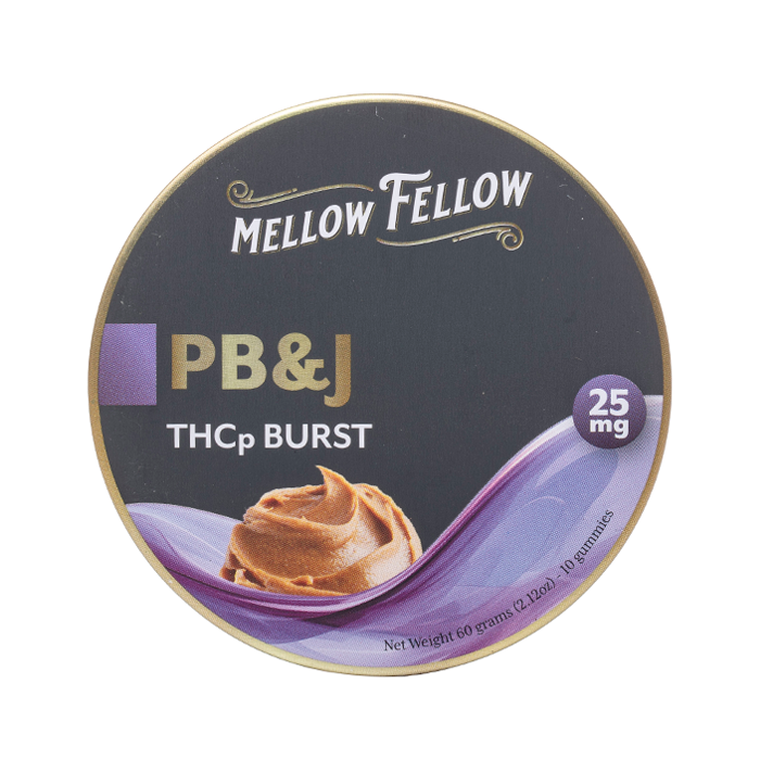Mellow Fellow THC-P Burst Gummies 25mg