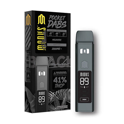 Modus The Black Blend Pocket Dabs Disposable | 2g