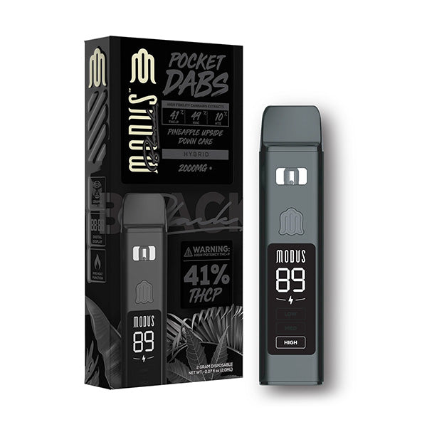 Modus The Black Blend Pocket Dabs Disposable | 2g