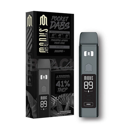 Modus The Black Blend Pocket Dabs Disposable | 2g