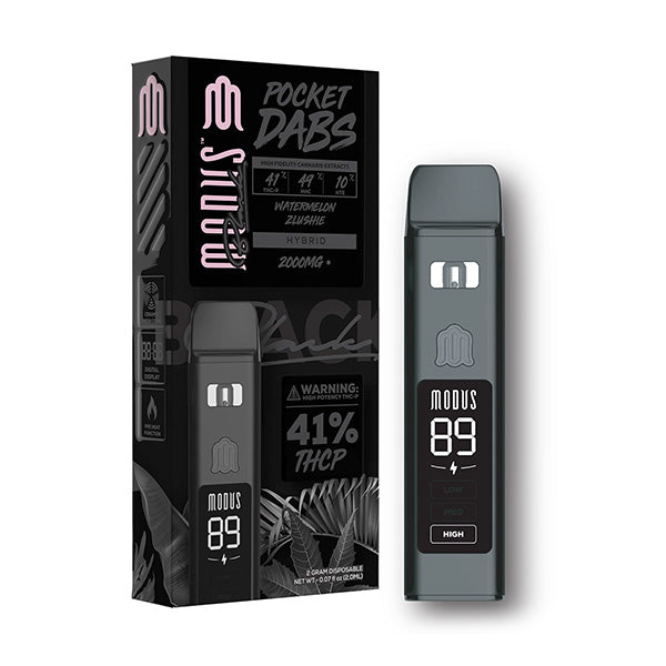 Modus The Black Blend Pocket Dabs Disposable | 2g