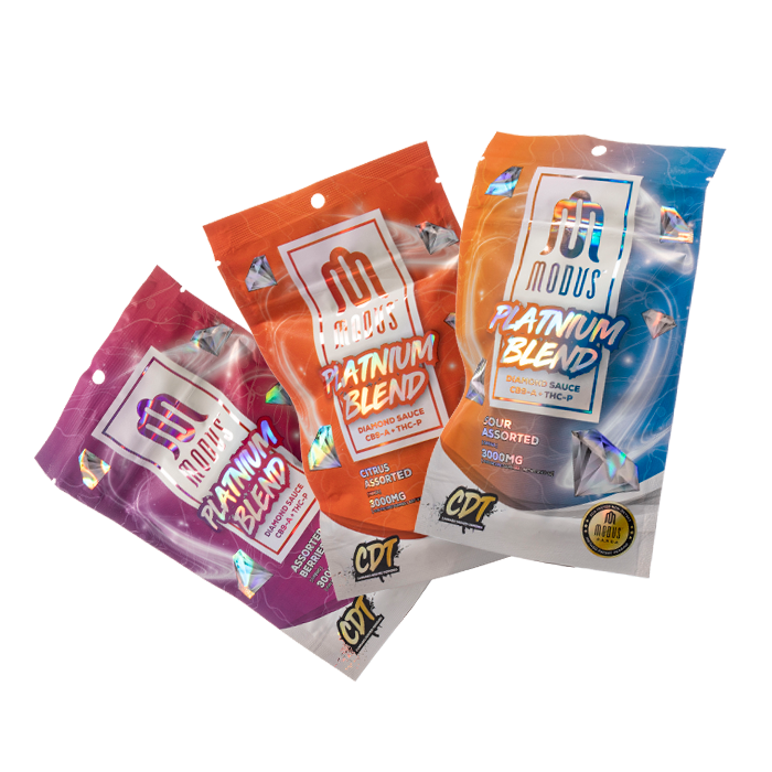 Modus Platinum Blend Gummies 3000mg