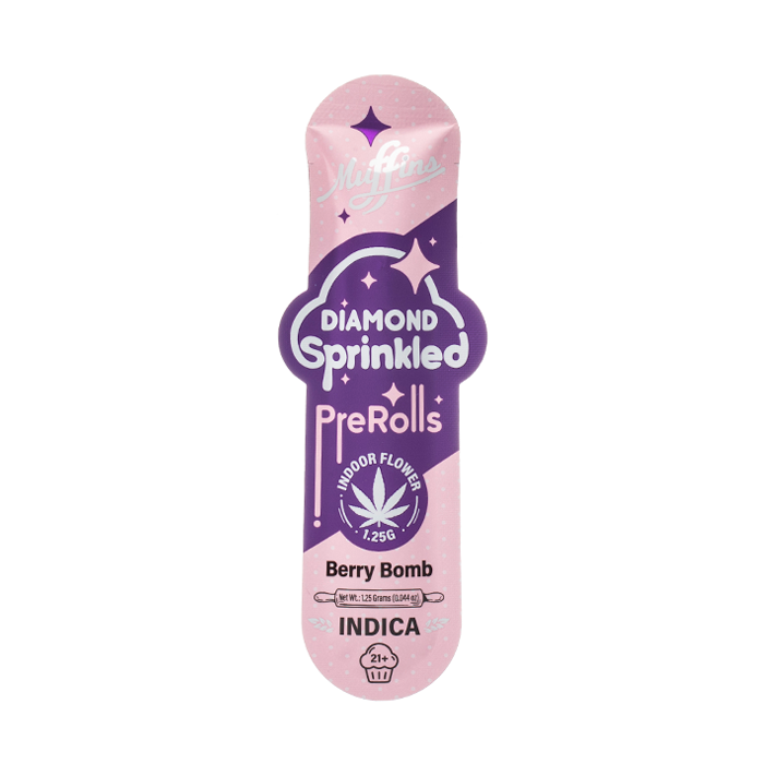 Muffins Diamond Sprinkled Prerolls 1.25G