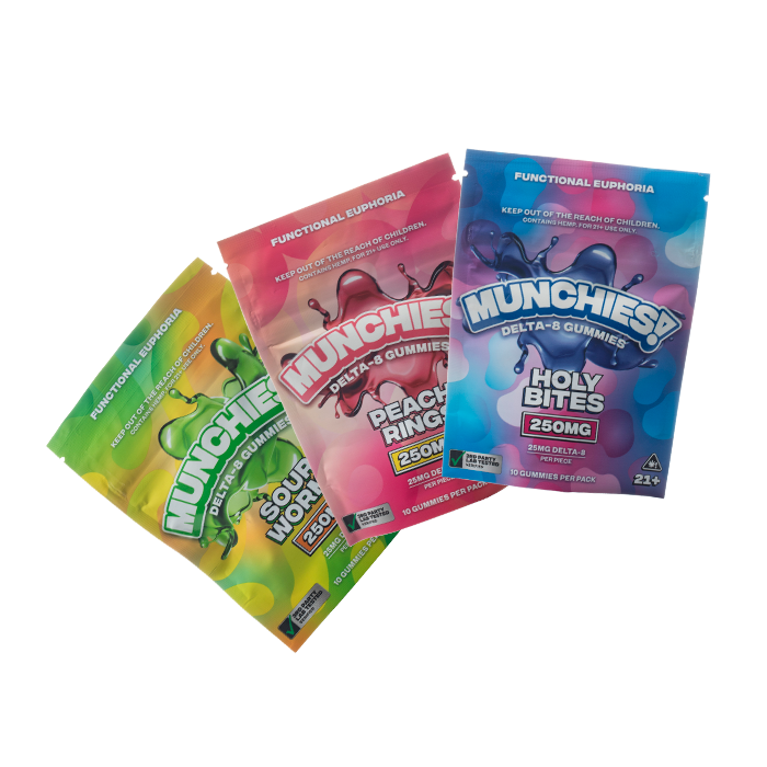 Munchies Delta 8 Gummies 250mg