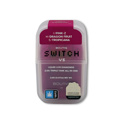 Boutiq Switch V5 – Triple Tank Disposable 2g