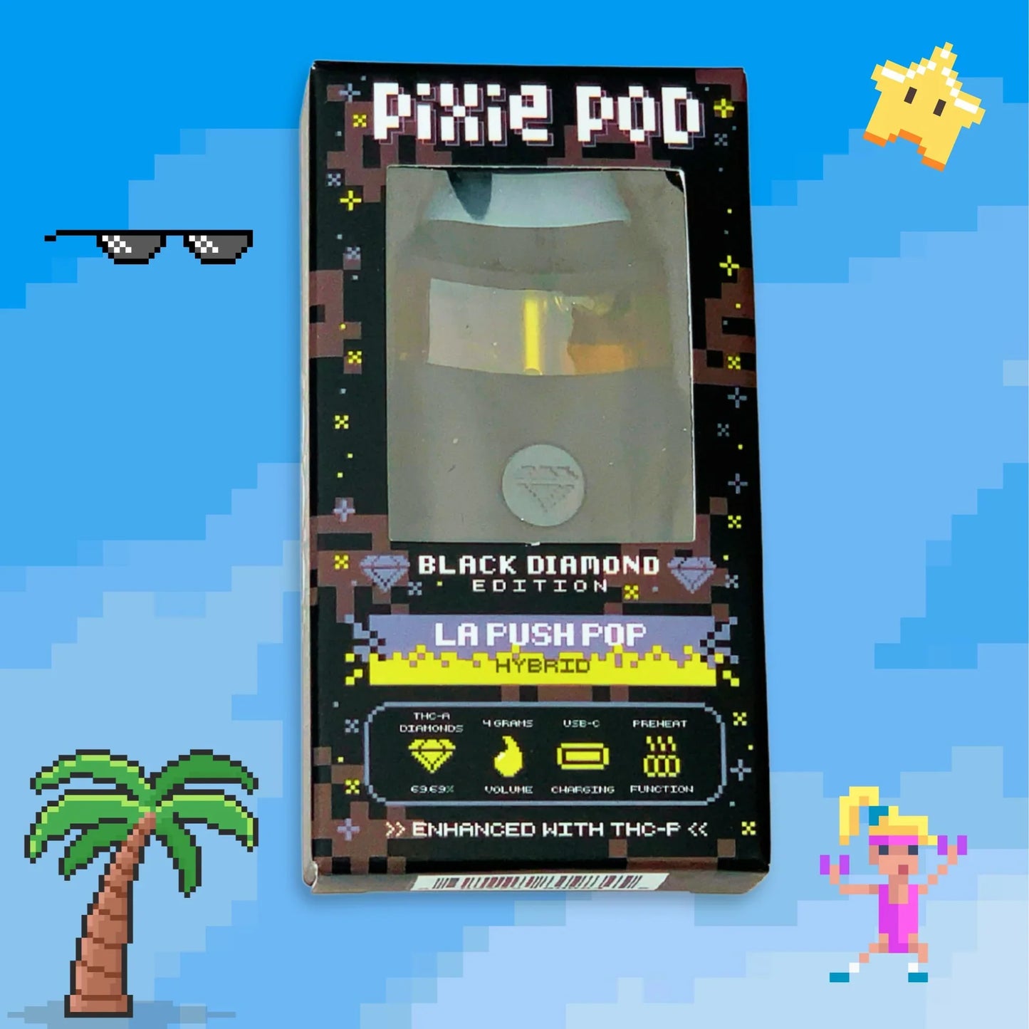Pixie Pod - Black Diamond Blend Disposable | 4g