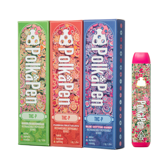 PolkaPen by PolkaDot Delta THCP Disposable 2G