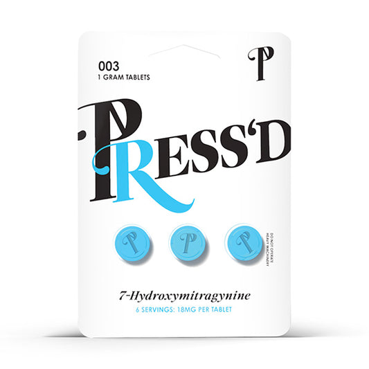 Press’d 7-OH Tablets | 54mg 3ct