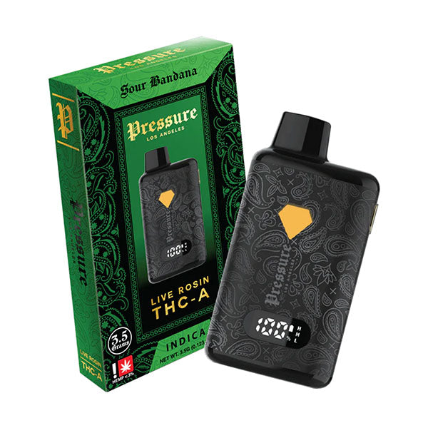 Pressure LA THC-A Live Rosin Disposables | 3.5g