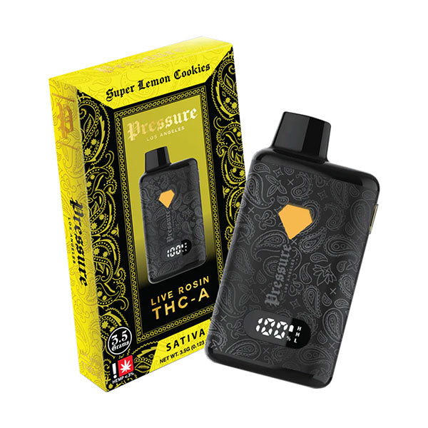Pressure LA THC-A Live Rosin Disposables | 3.5g