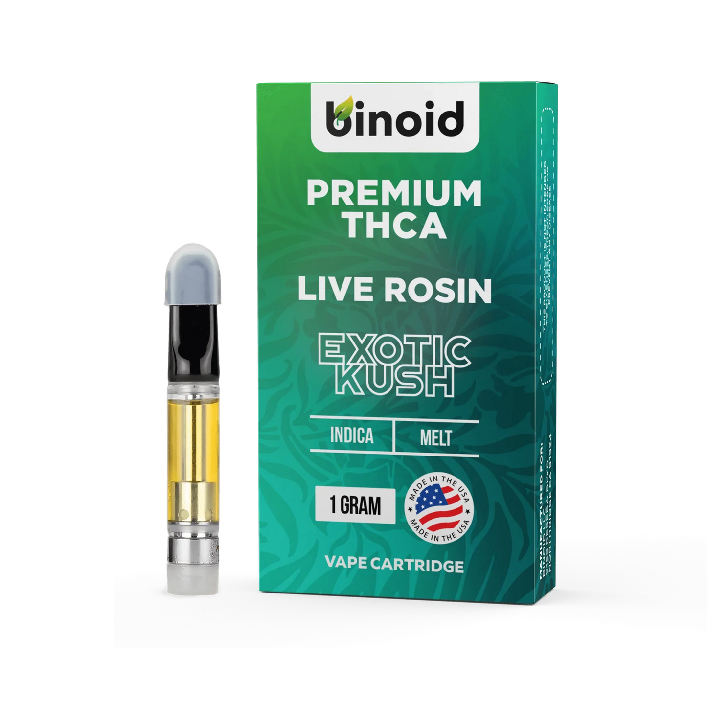 Binoid Live Rosin 1g Cartridge