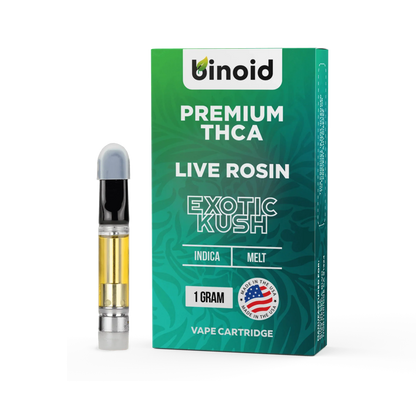 Binoid Live Rosin 1g Cartridge