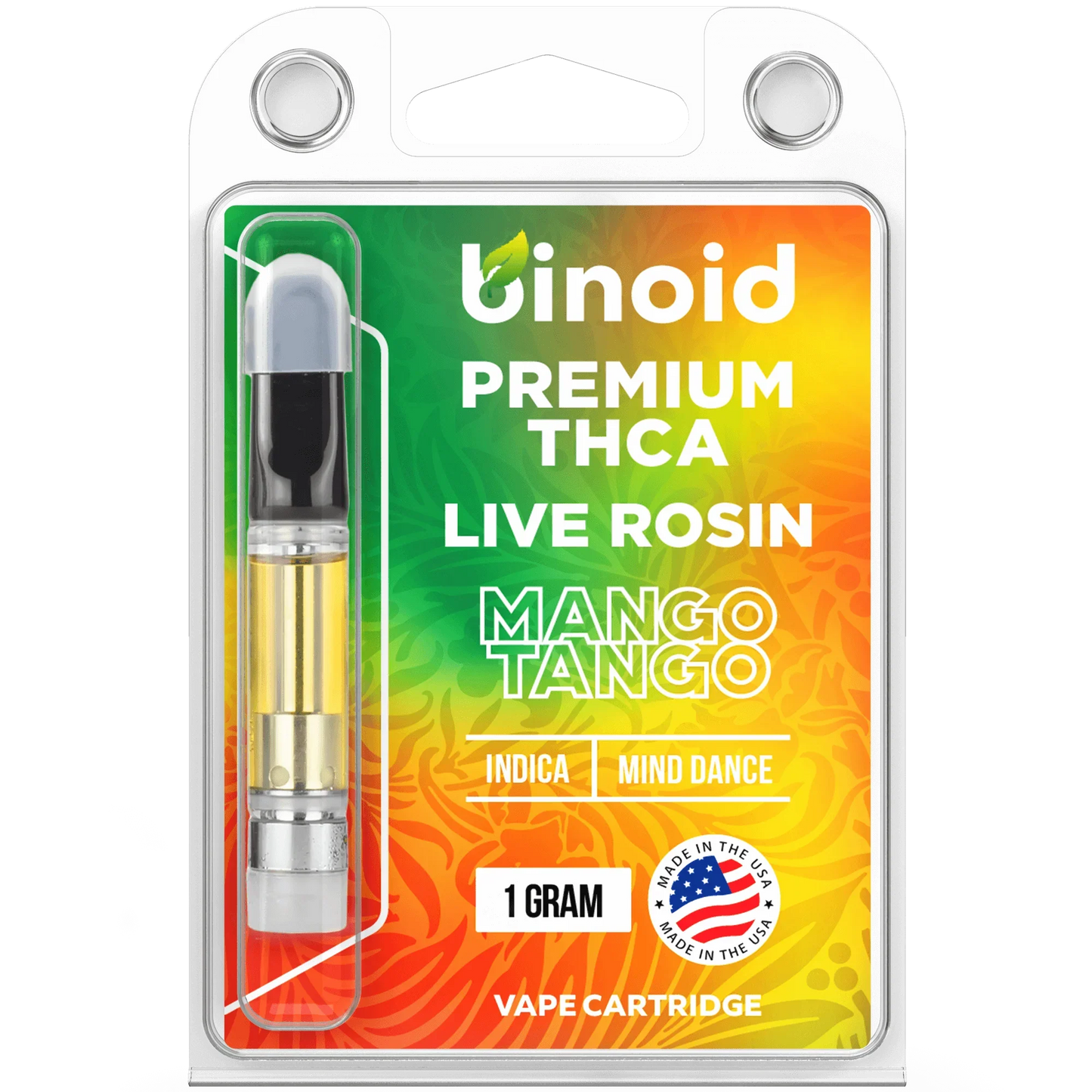 Binoid Live Rosin 1g Cartridge
