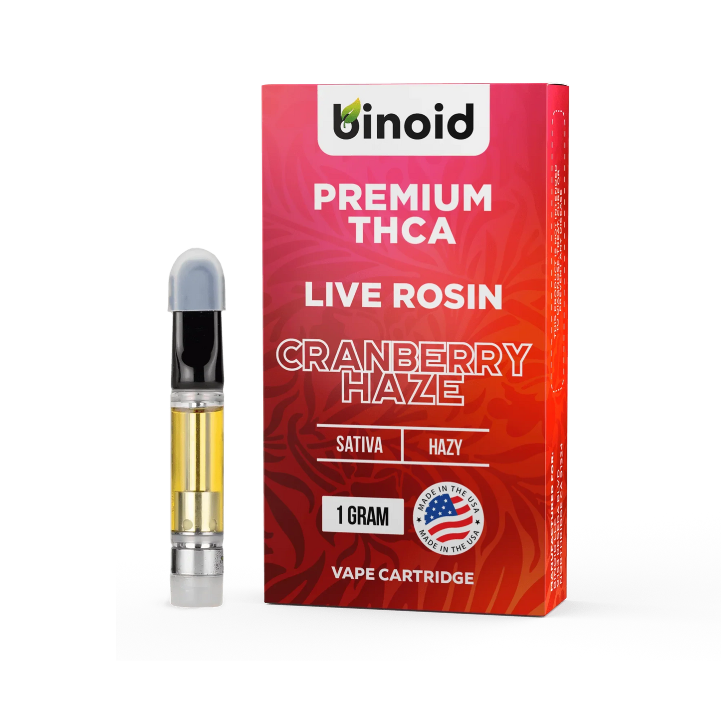 Binoid Live Rosin 1g Cartridge