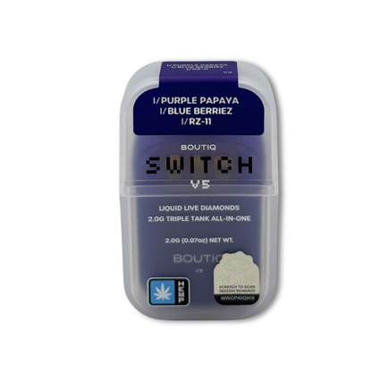 Boutiq Switch V5 – Triple Tank Disposable 2g