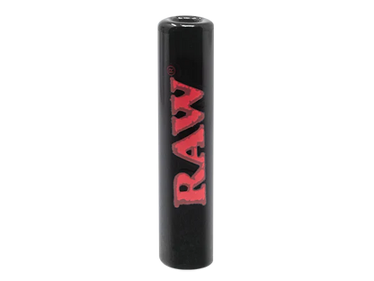 Raw Black Glass Tips - Single or 50 Pack Jar