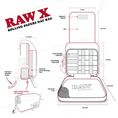 RAW x Rolling Papers Day Bag V2