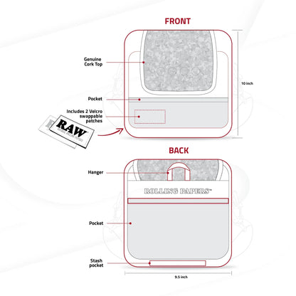 RAW x Rolling Papers Day Bag V2