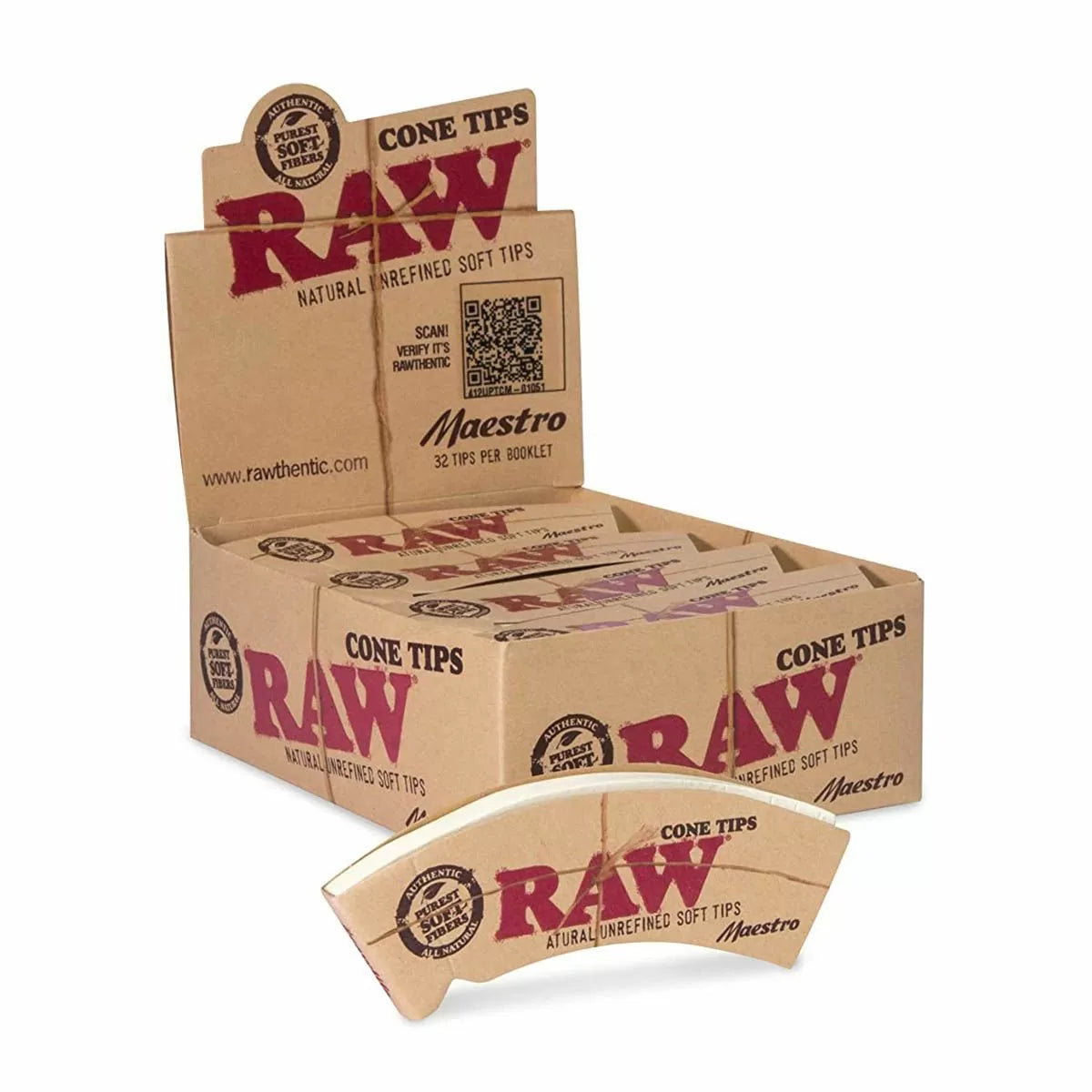 Raw Cone Tips Maestro - Single Pack or Box of 24