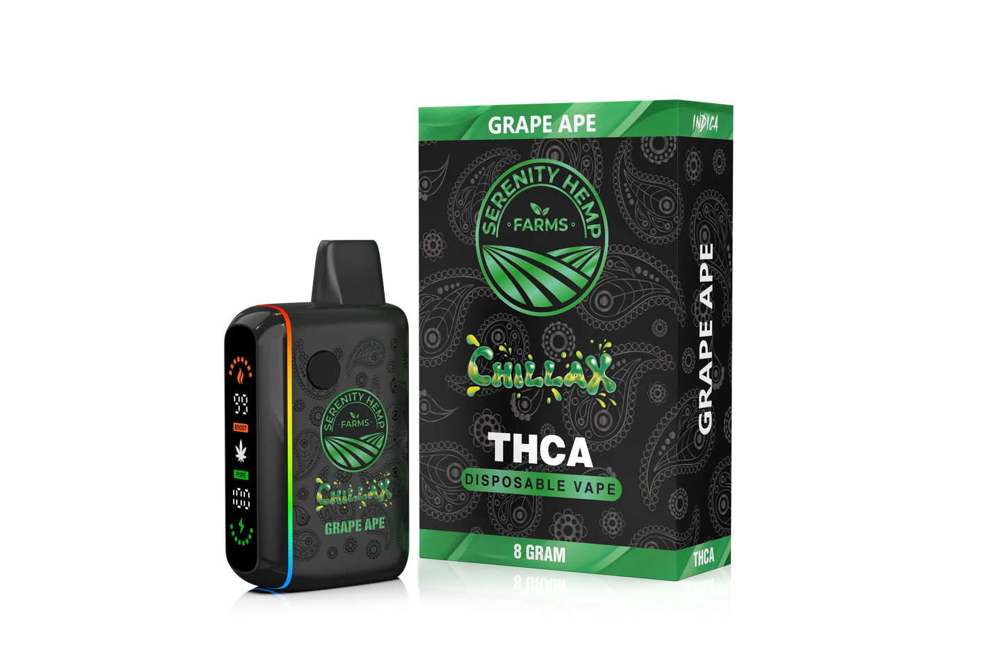 Serenity Hemp Farms THC-A Disposable | 8g